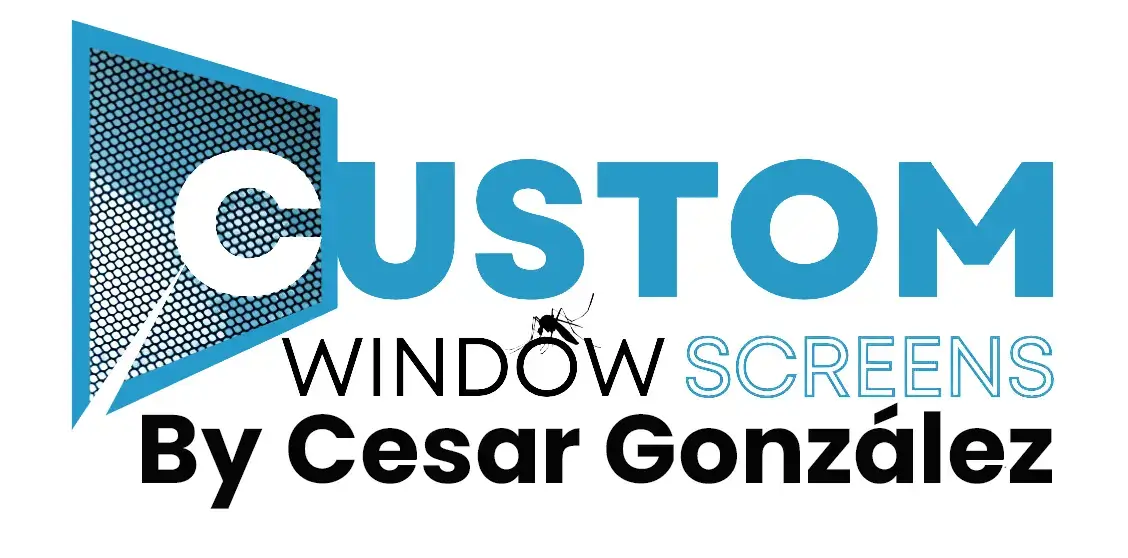 custom window screen repair logo